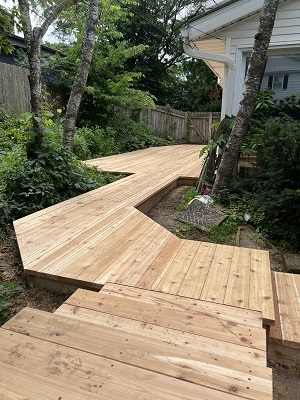 Wood Walkway
